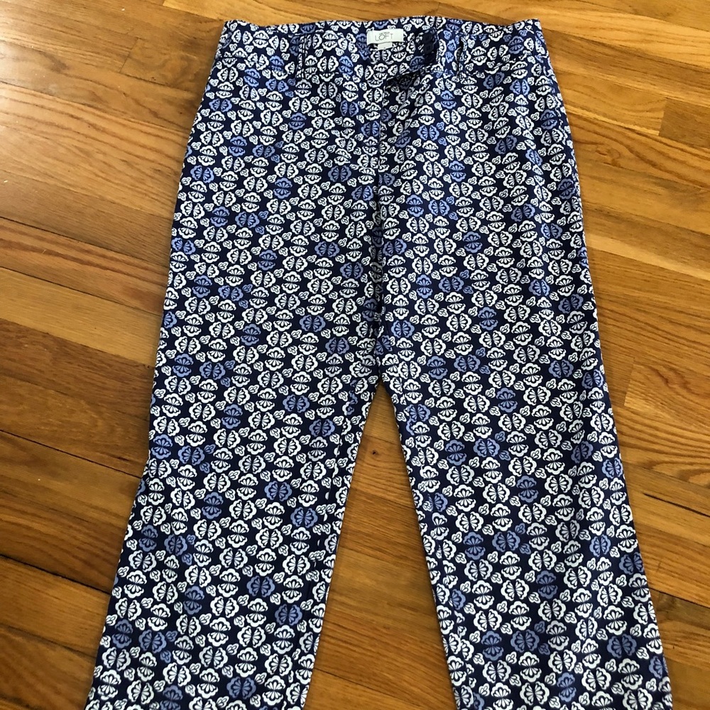 Ann Taylor Loft Marisa Capri pants - Picture 2 of 5